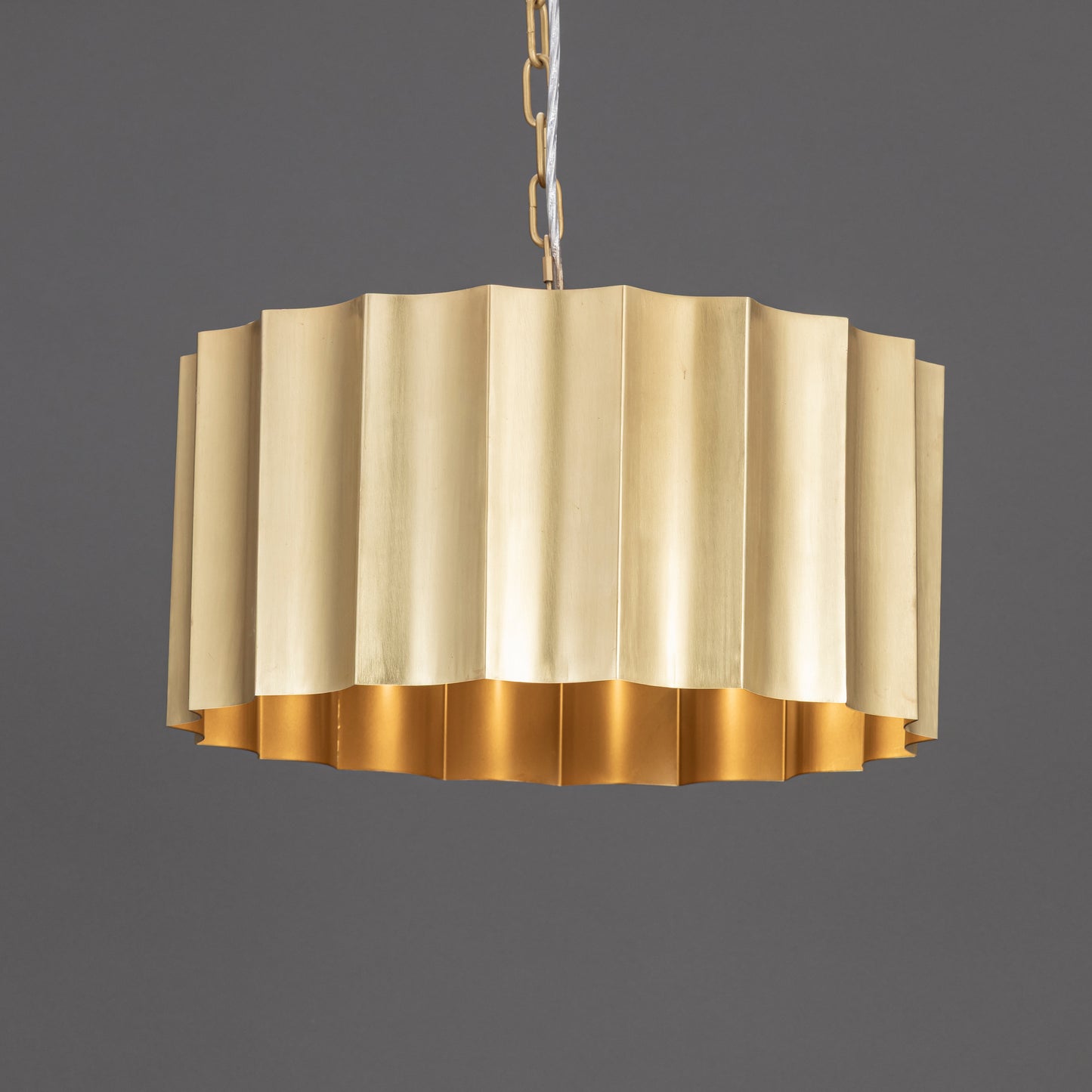 Allegra Large Pendant Weathered Brass by Maxim Lighting