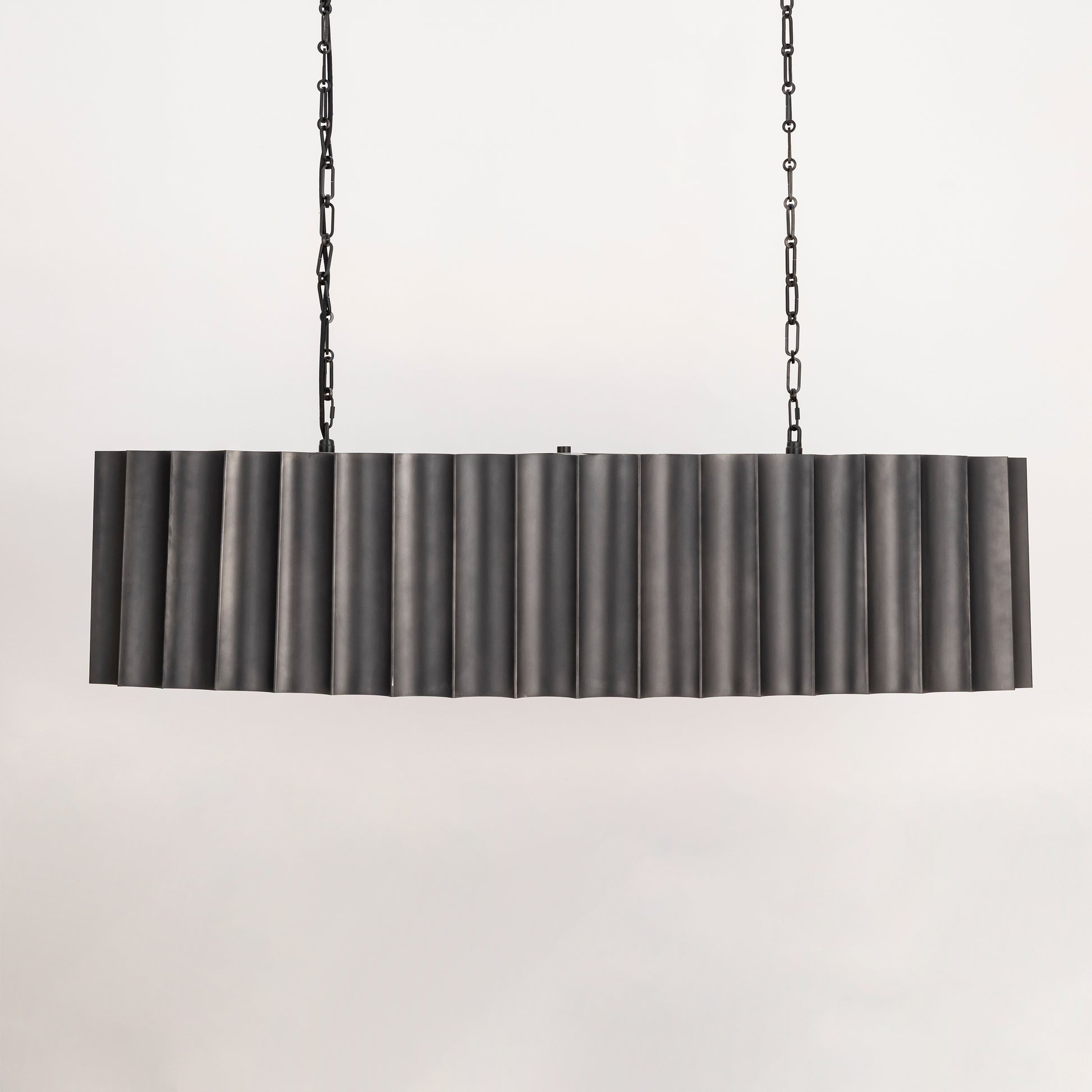 Allegra 5-Light Linear Pendant Gunmetal/Gold by Maxim Lighting