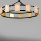 Radiant 12-Light LED Chandelier Black/Gold Leaf by Maxim Lighting