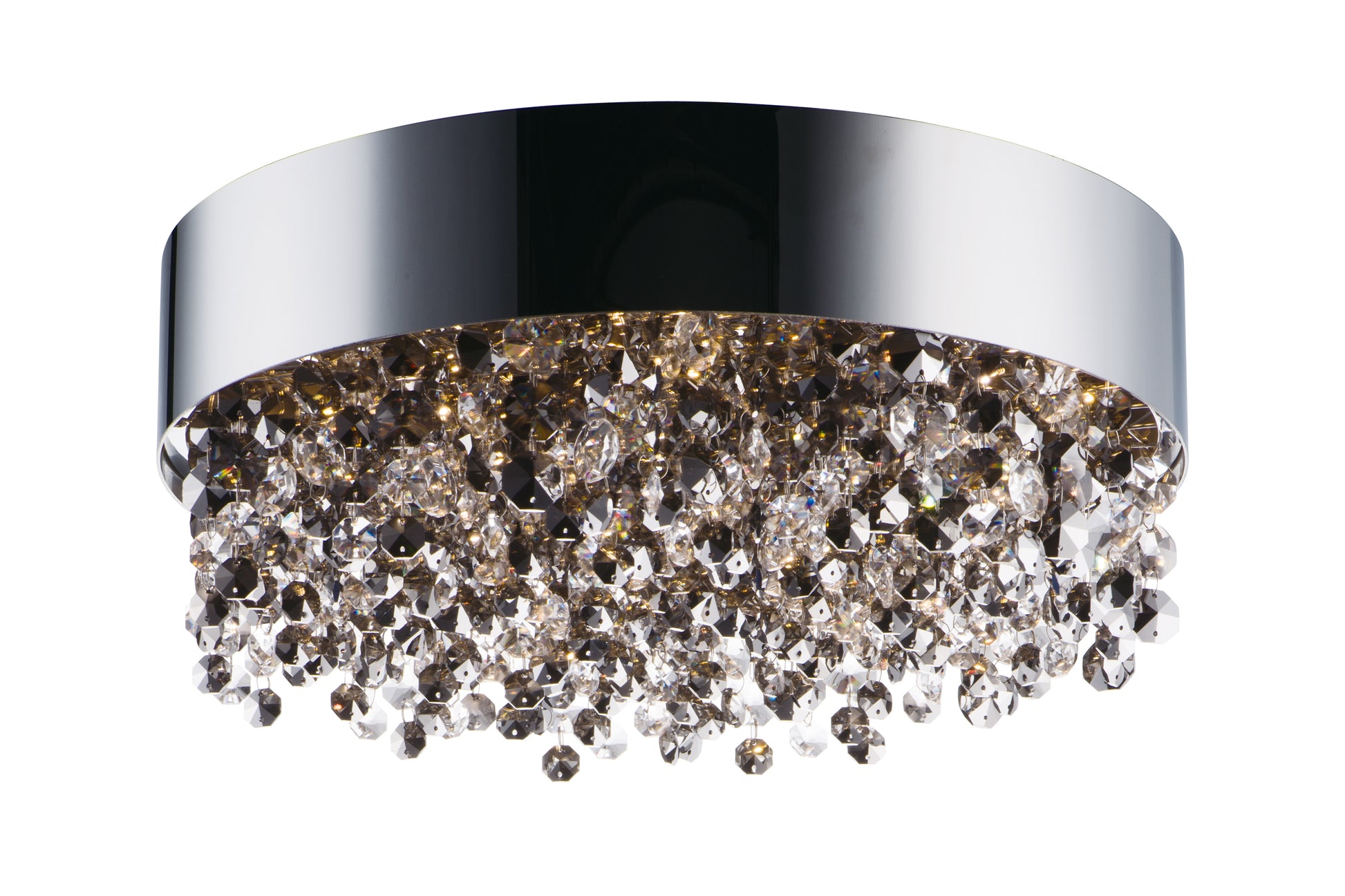 Mystic 11-Light LED Flush Mount Polished Chrome by Maxim Lighting