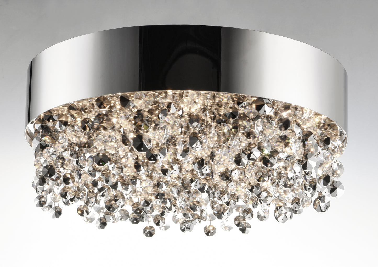 Mystic 11-Light LED Flush Mount Polished Chrome by Maxim Lighting