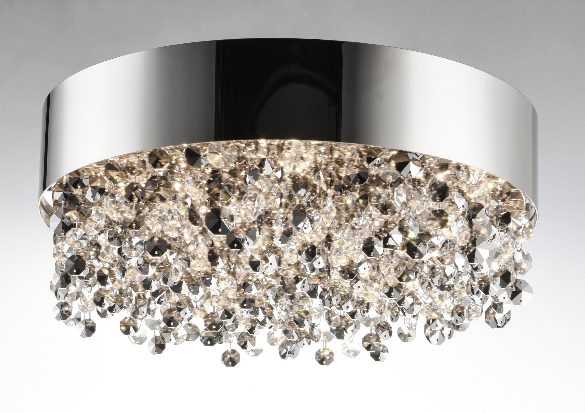 Mystic 11-Light LED Flush Mount Polished Chrome by Maxim Lighting