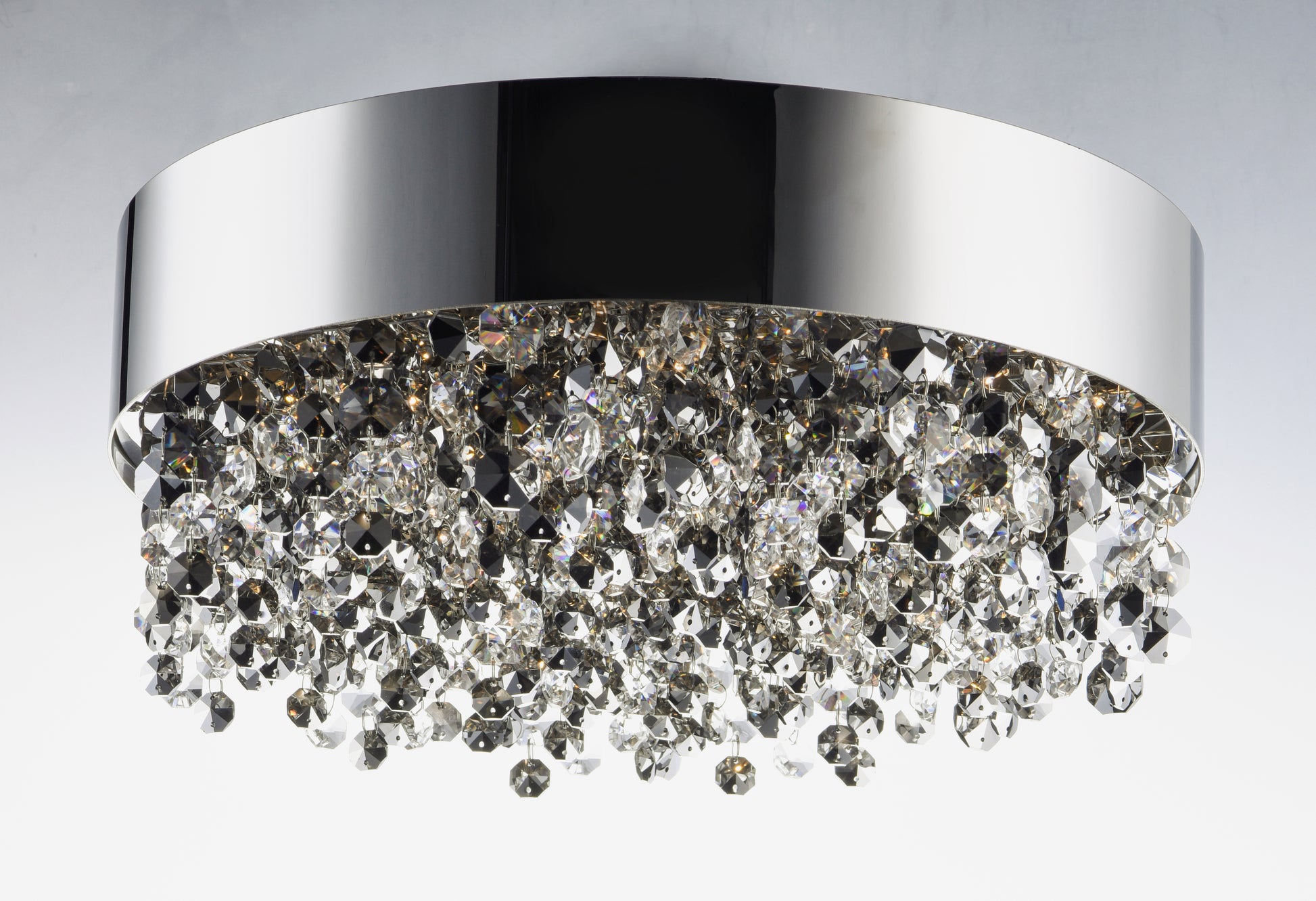Mystic 11-Light LED Flush Mount Polished Chrome by Maxim Lighting