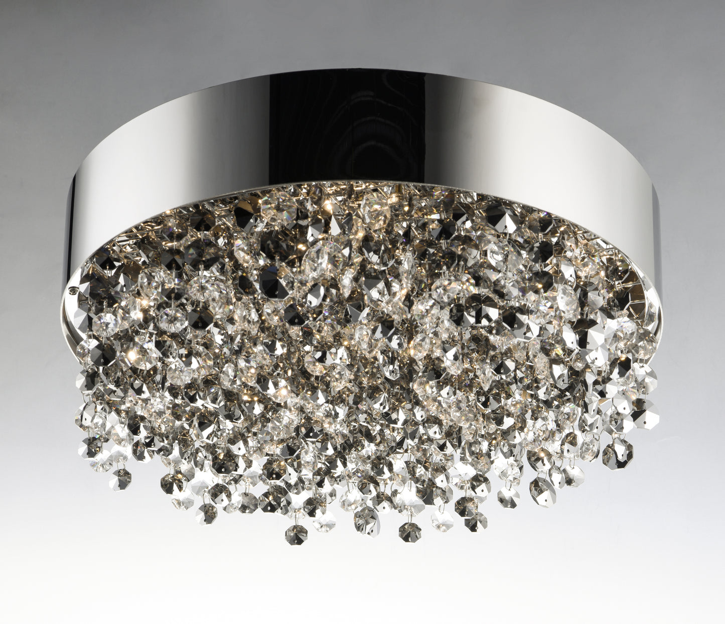 Mystic 11-Light LED Flush Mount Polished Chrome by Maxim Lighting