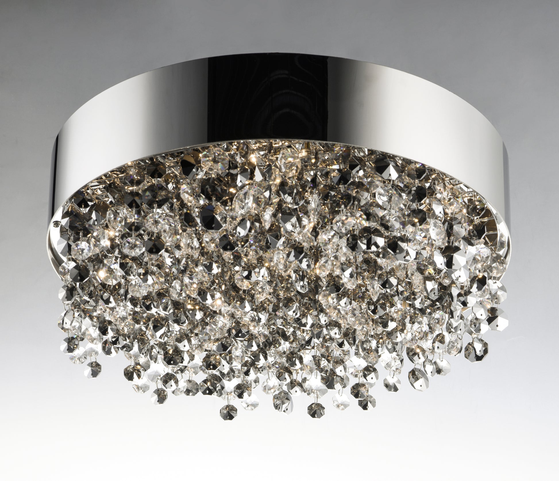 Mystic 11-Light LED Flush Mount Polished Chrome by Maxim Lighting