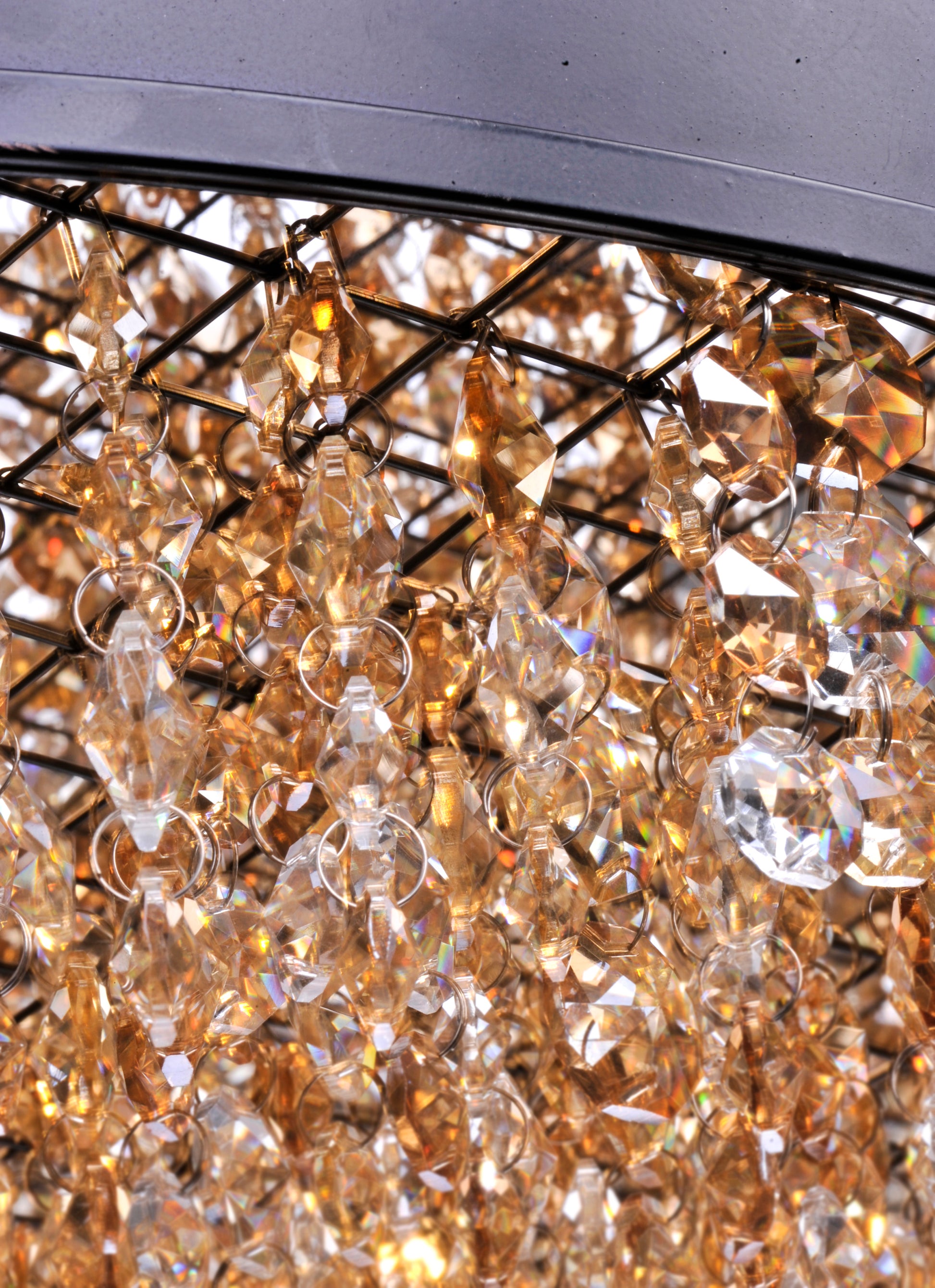 Mystic 11-Light LED Flush Mount Bronze by Maxim Lighting