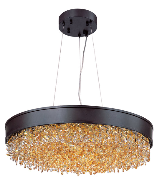Mystic 16-Light LED Pendant Bronze by Maxim Lighting