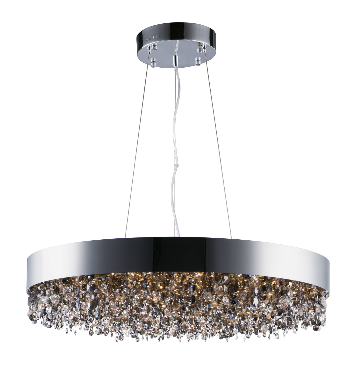 Mystic 22-Light LED Pendant Polished Chrome by Maxim Lighting