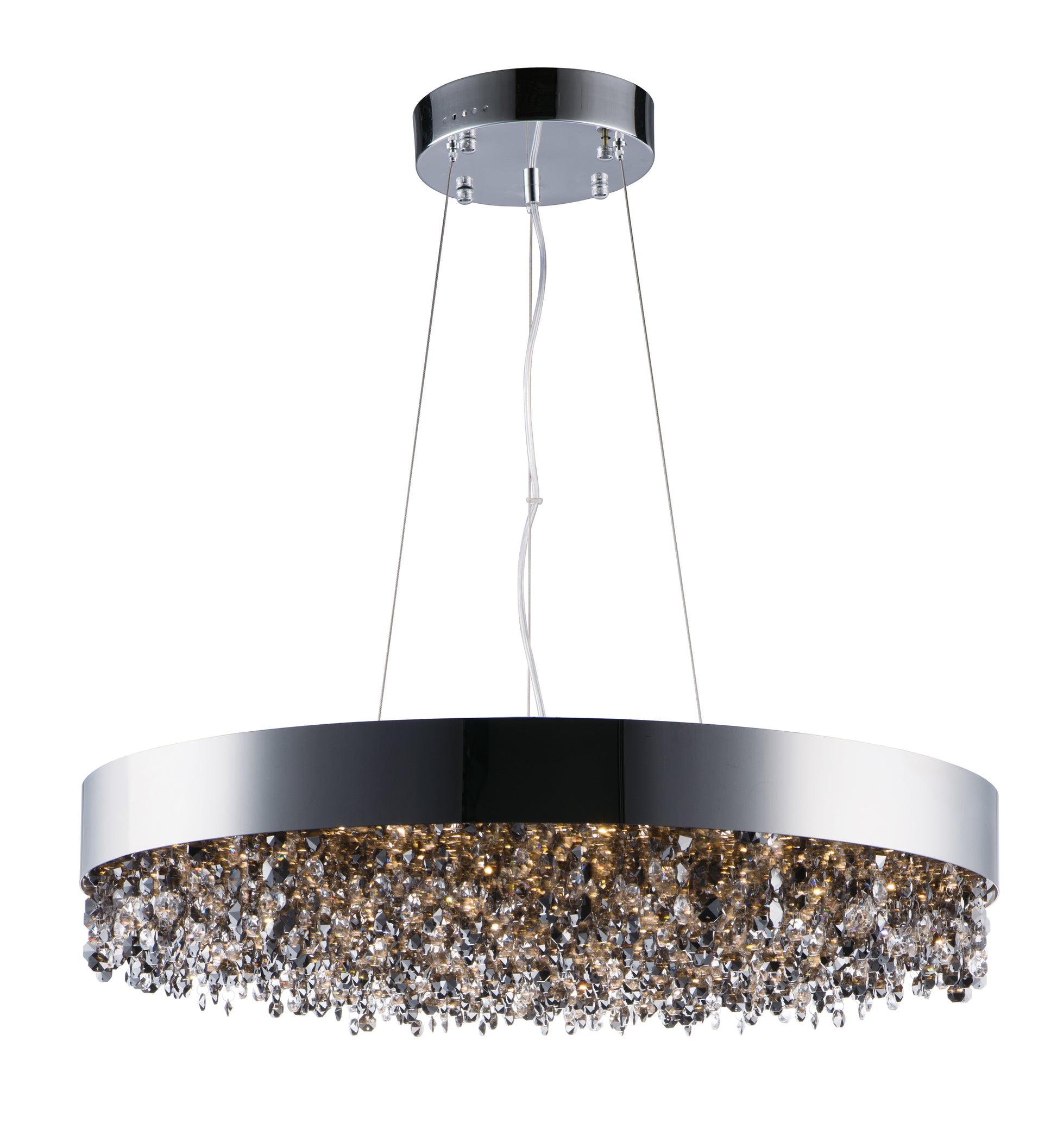 Mystic 22-Light LED Pendant Polished Chrome by Maxim Lighting