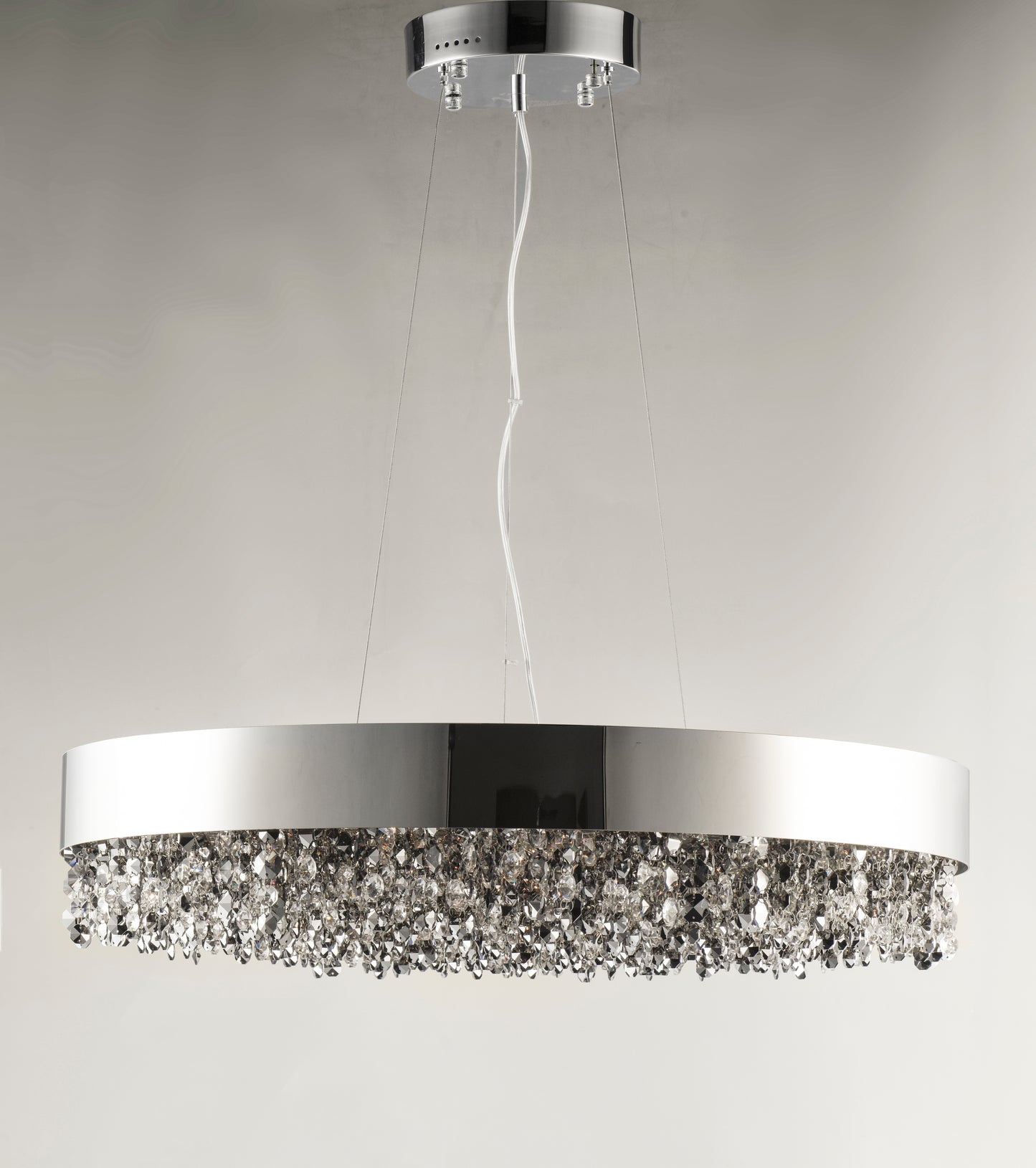Mystic 22-Light LED Pendant Polished Chrome by Maxim Lighting