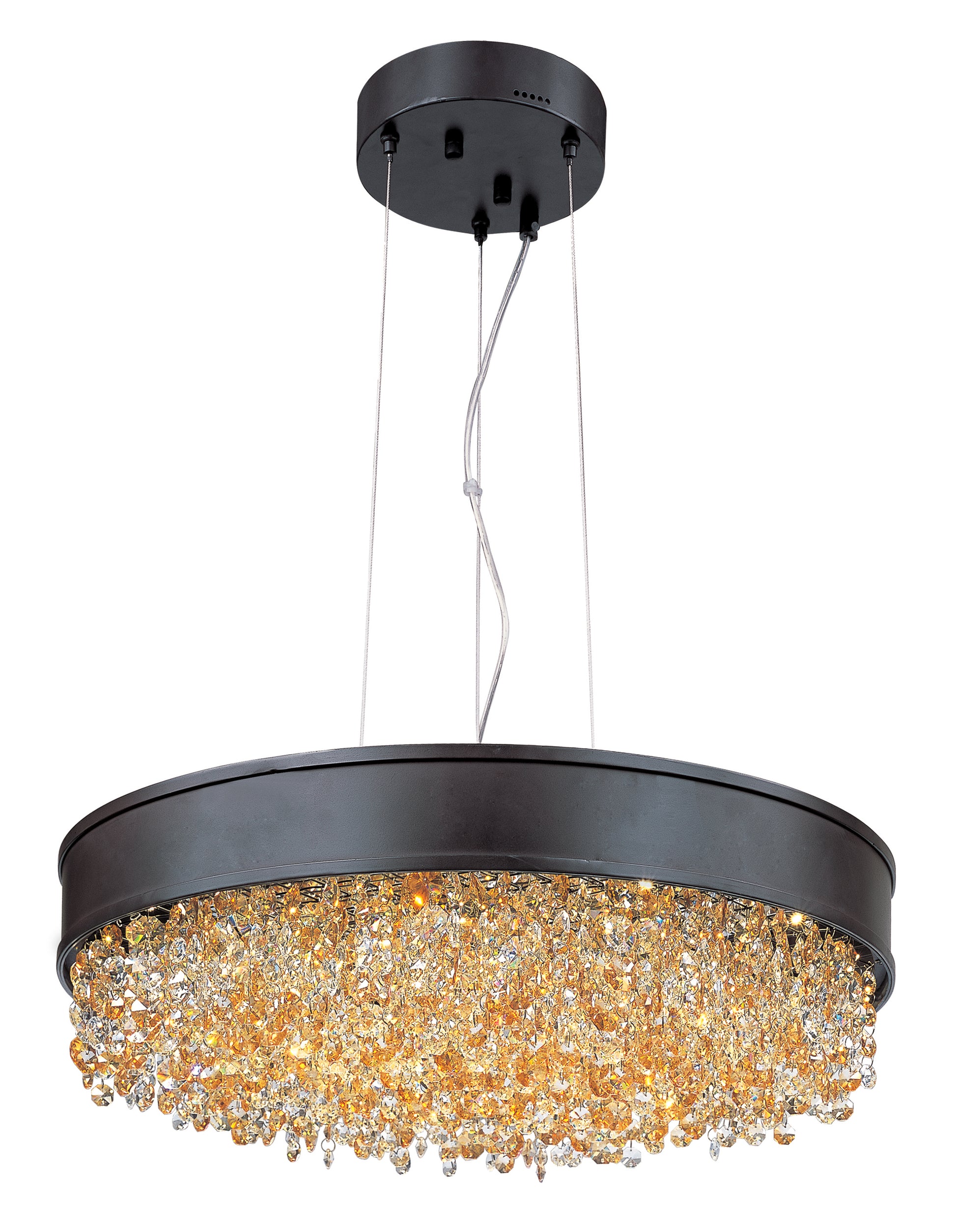 Mystic 22-Light LED Pendant Bronze by Maxim Lighting