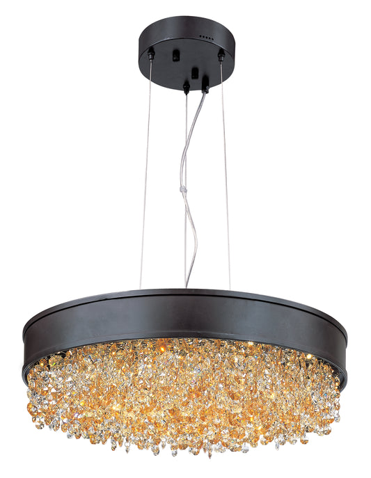 Mystic 22-Light LED Pendant Bronze by Maxim Lighting