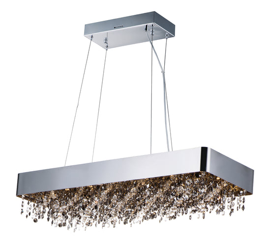 Mystic 22-Light LED Pendant Polished Chrome by Maxim Lighting