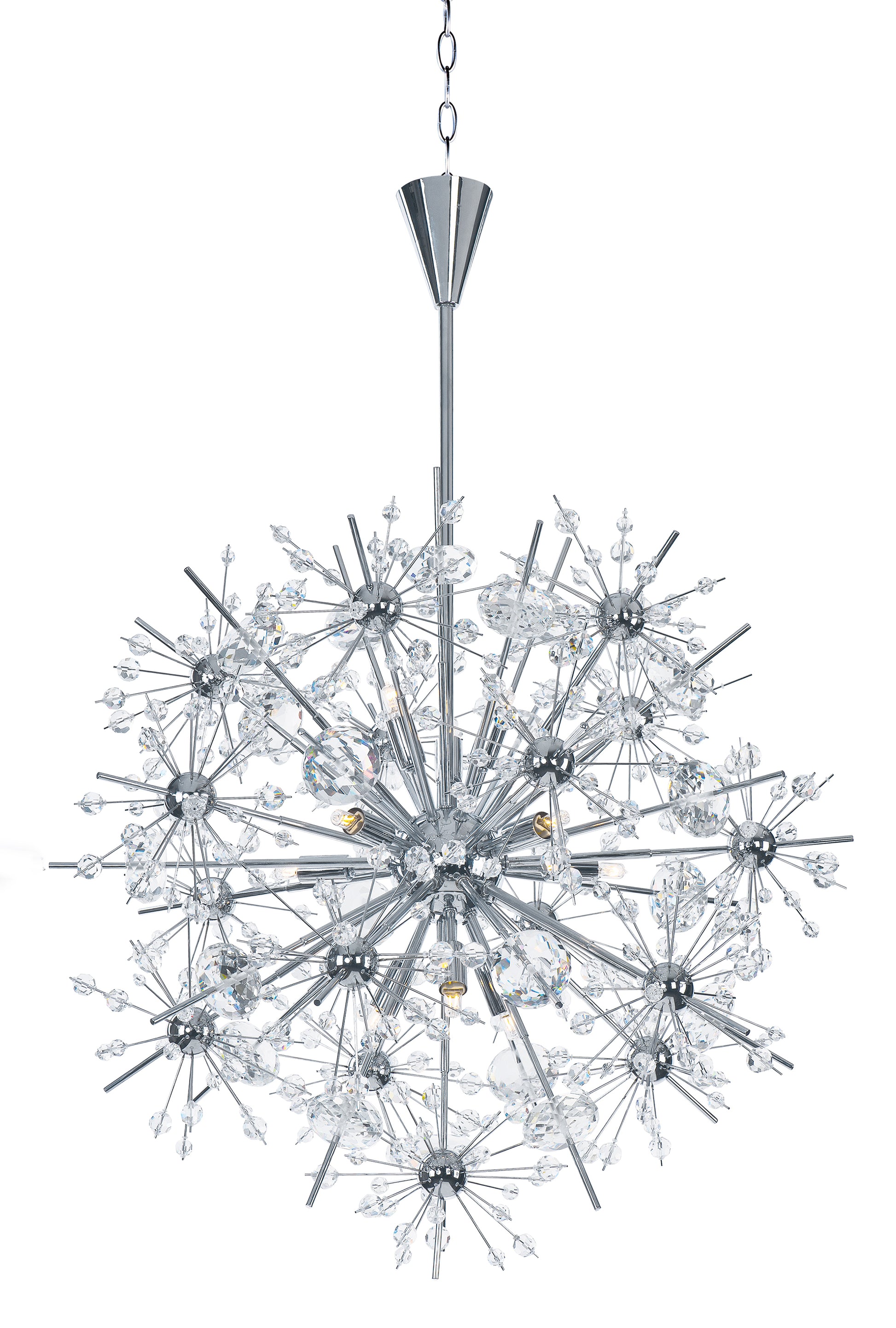 Starfire 11-Light Chandelier Polished Chrome by Maxim Lighting