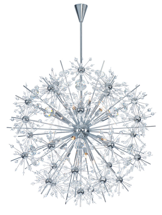 Starfire 18-Light Pendant Polished Chrome by Maxim Lighting
