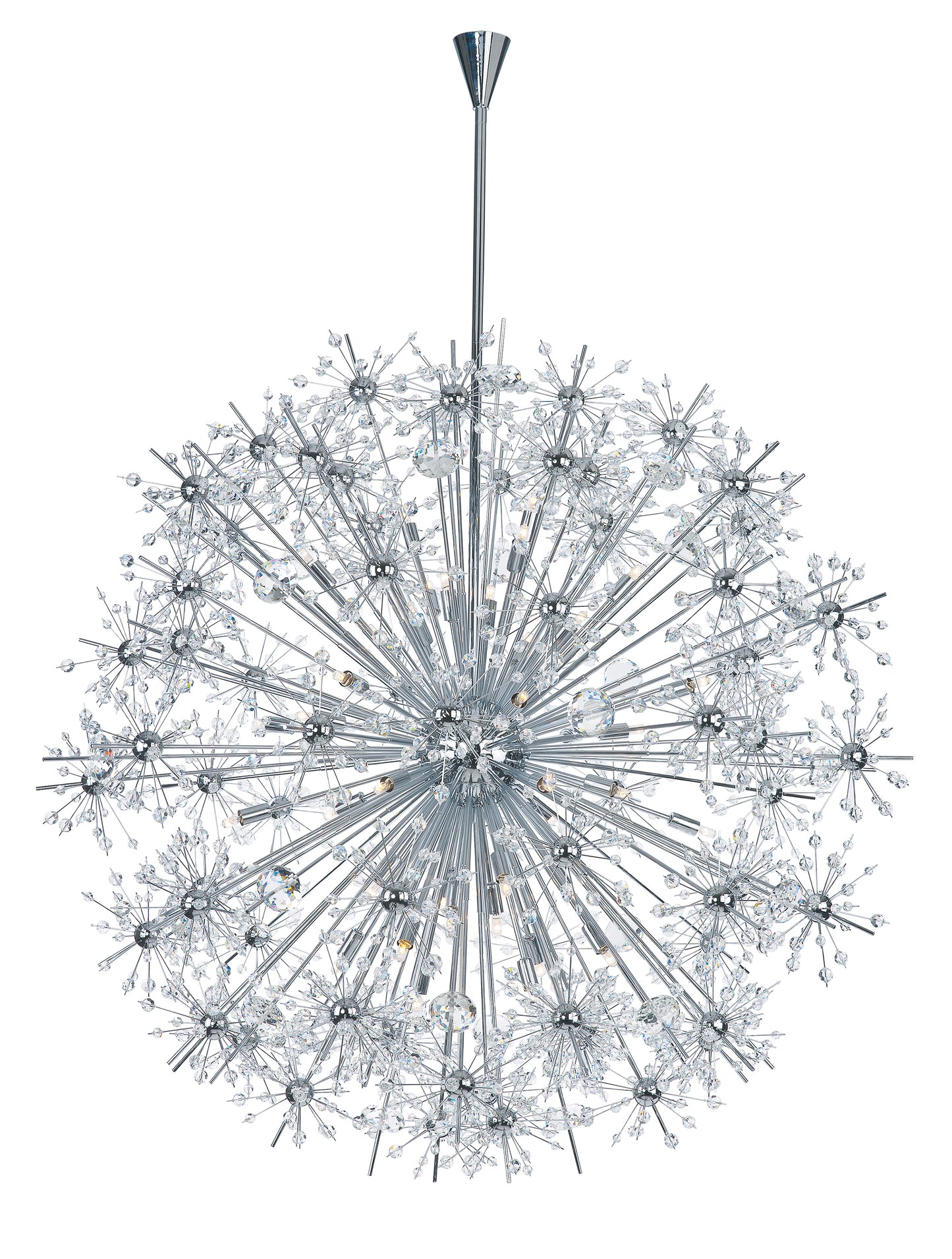 Starfire 40-Light Chandelier Polished Chrome by Maxim Lighting