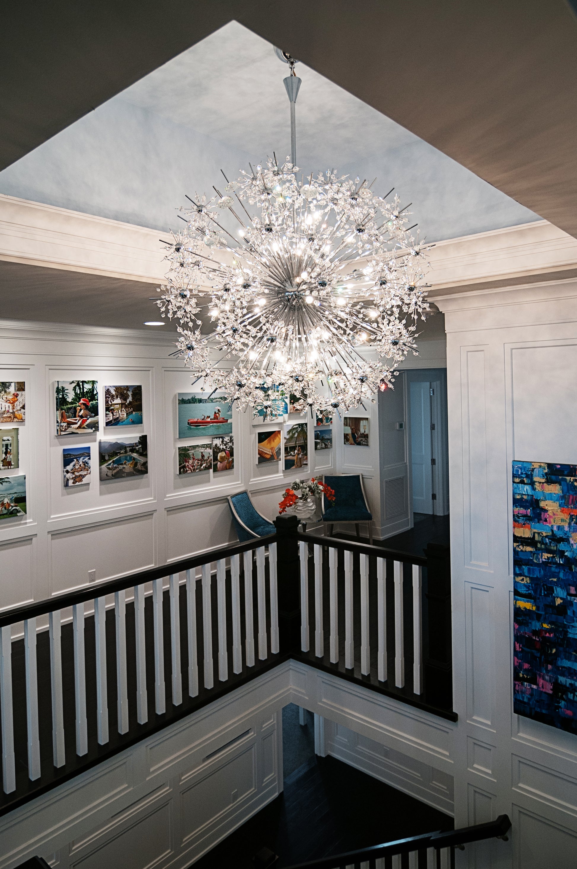 Starfire 40-Light Chandelier Polished Chrome by Maxim Lighting
