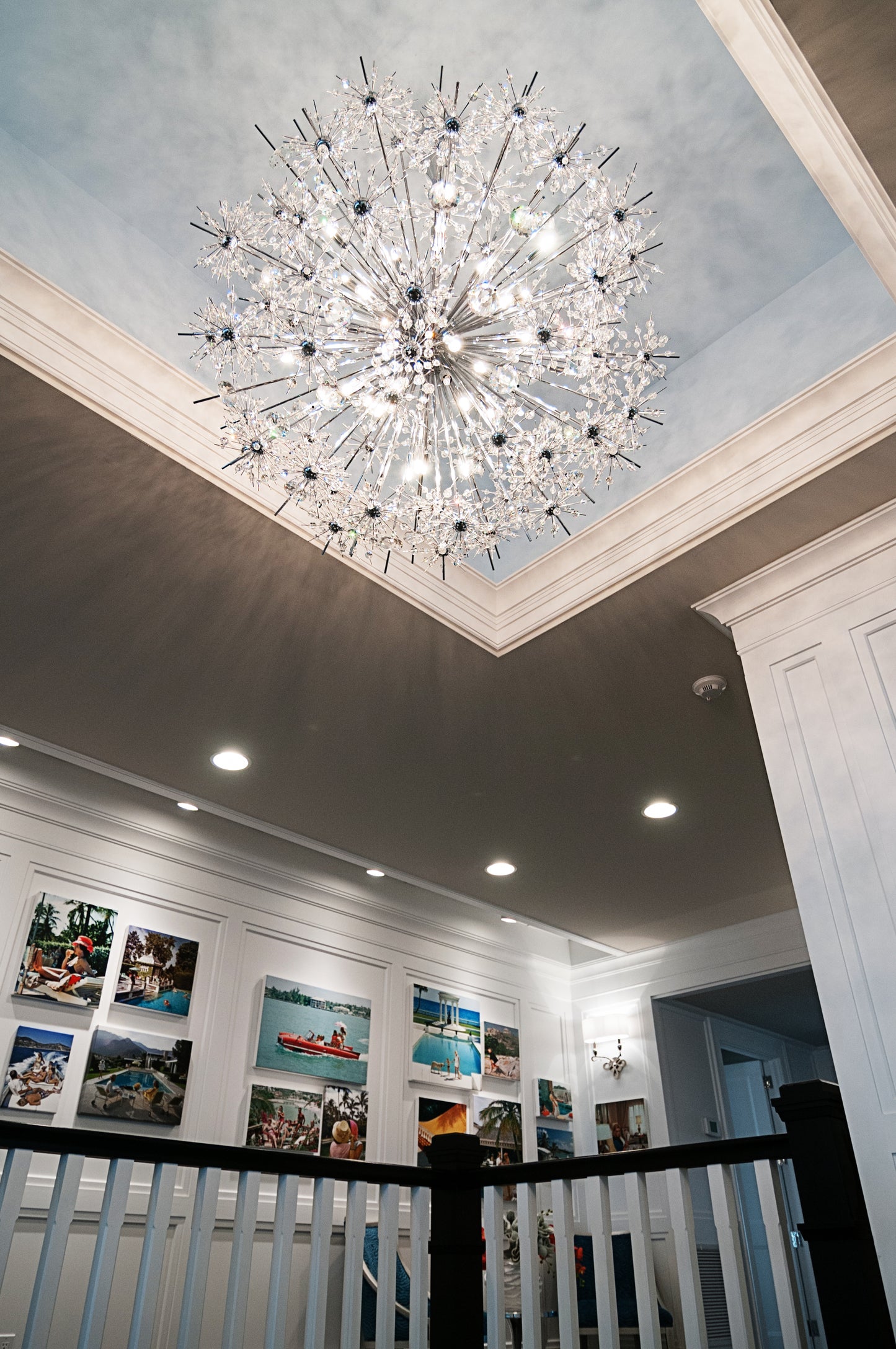 Starfire 40-Light Chandelier Polished Chrome by Maxim Lighting