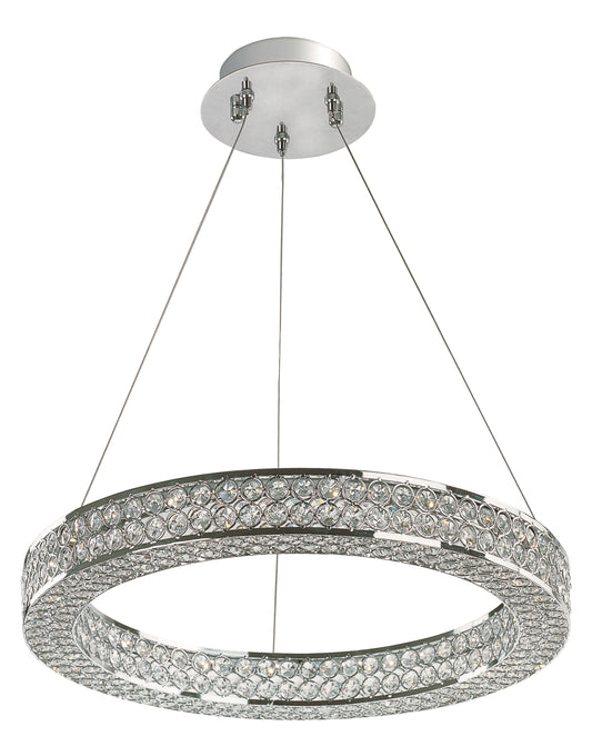 Eternity 20" LED Pendant Polished Chrome by Maxim Lighting