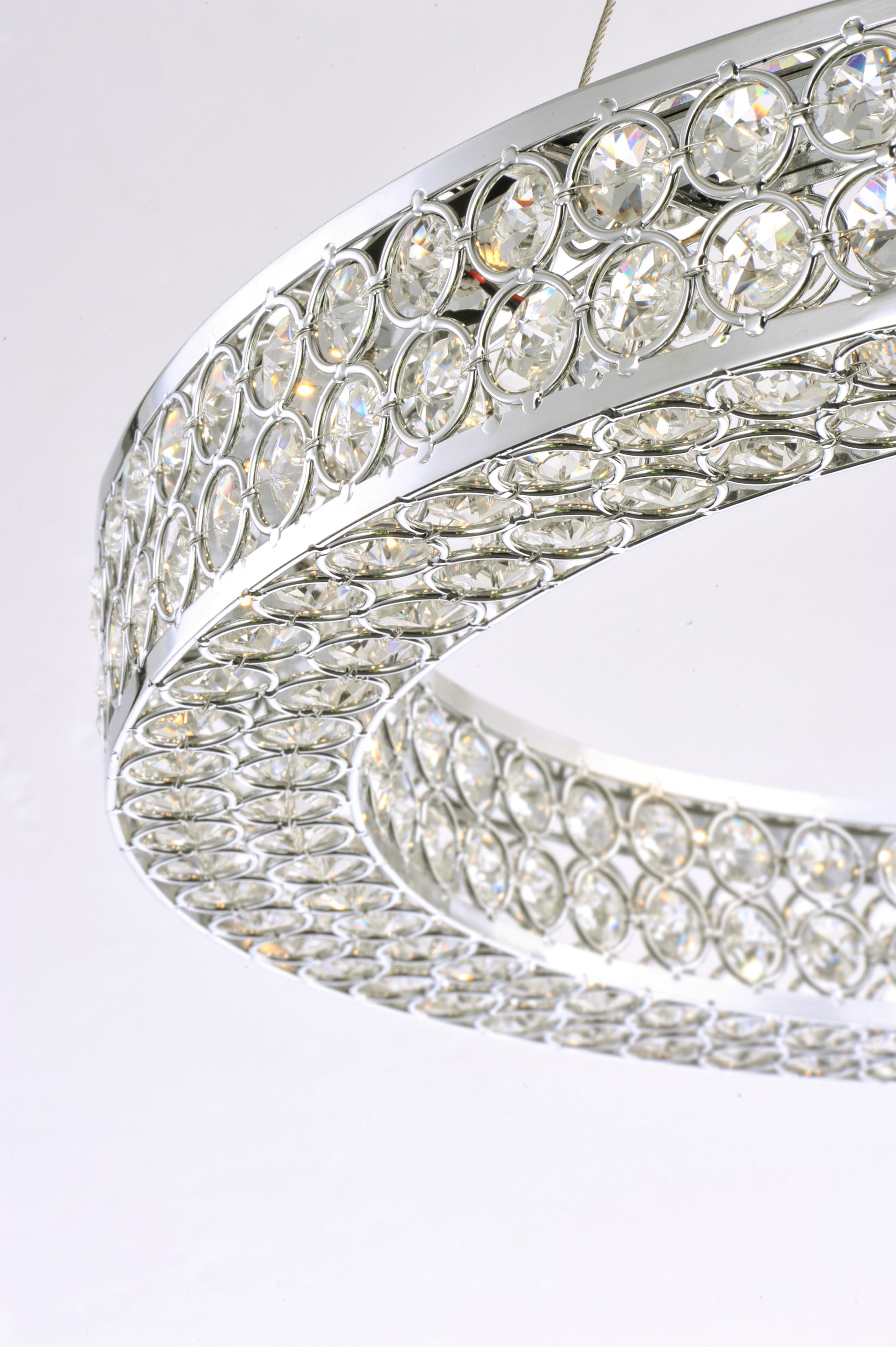 Eternity 4 Tier 40" LED Chandelier Polished Chrome by Maxim Lighting