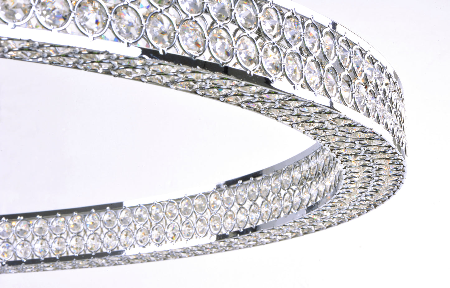 Eternity 4 Tier 60" LED Chandelier Polished Chrome by Maxim Lighting