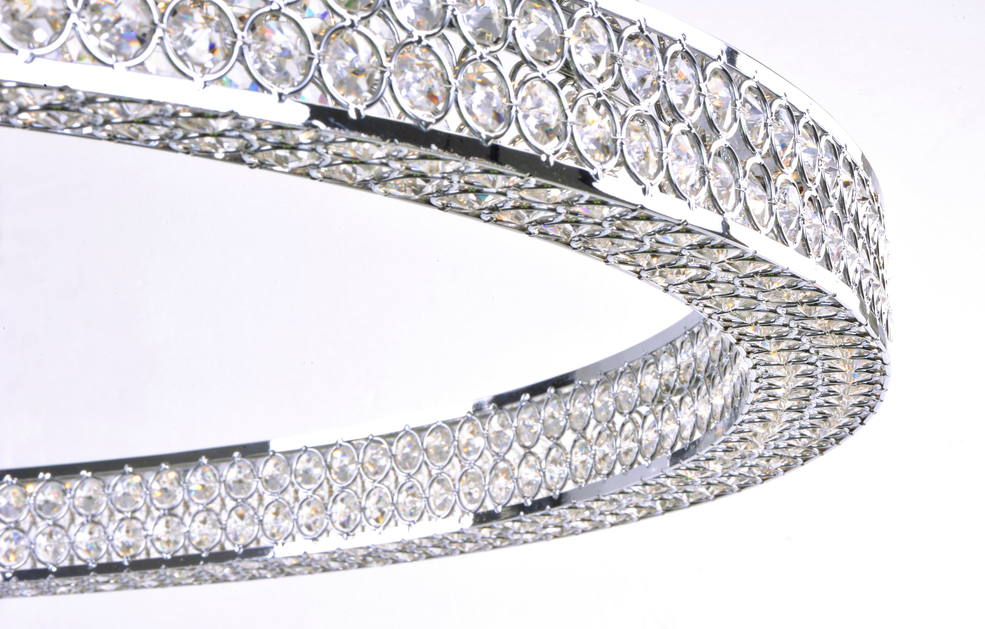 Eternity 4 Tier 60" LED Chandelier Polished Chrome by Maxim Lighting