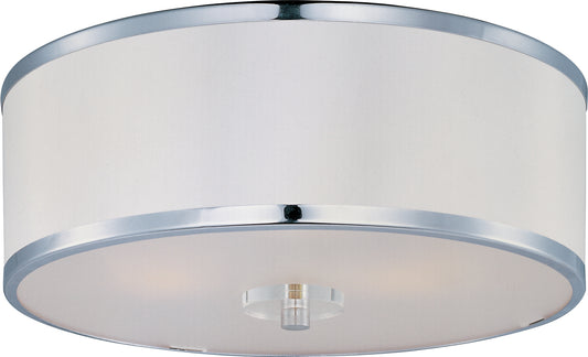 Metro 3-Light Semi-Flush Mount Polished Chrome by Maxim Lighting