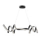Munich LED Horizontal Chandelier - Finesse Decor CH-002-B