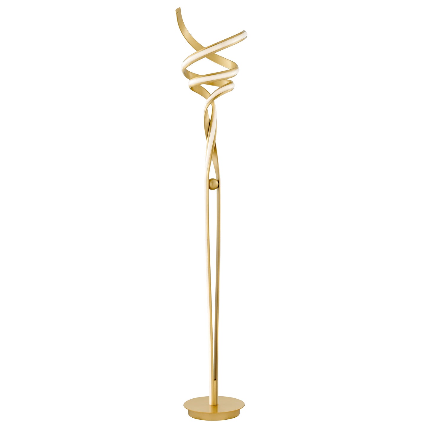 Munich LED Sandy Gold 63" Floor Lamp - Finesse Decor FL-004-G