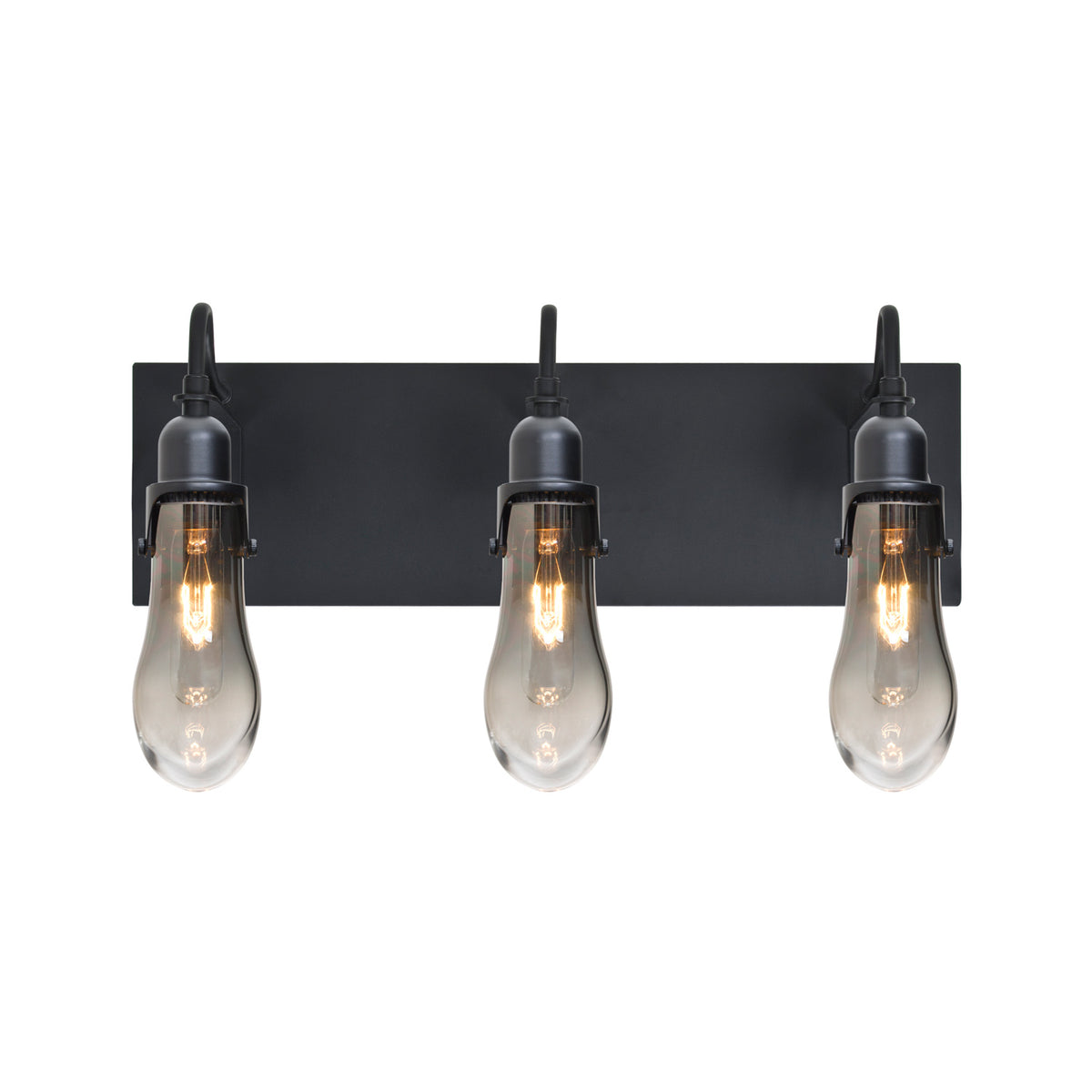 Besa Wish 2-Light vanity light option – Smoke/Clear