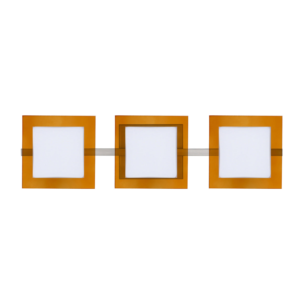 Besa Alex vanity light option – Opal/Armagnac, Satin Nickel