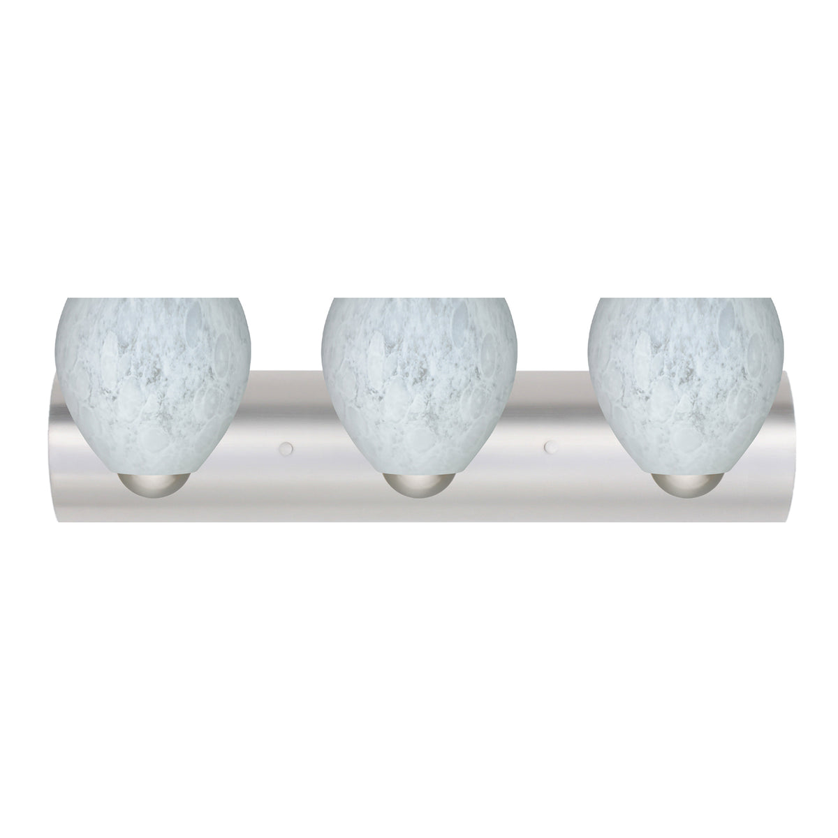 Besa Bolla vanity light option – Carrera, Satin Nickel