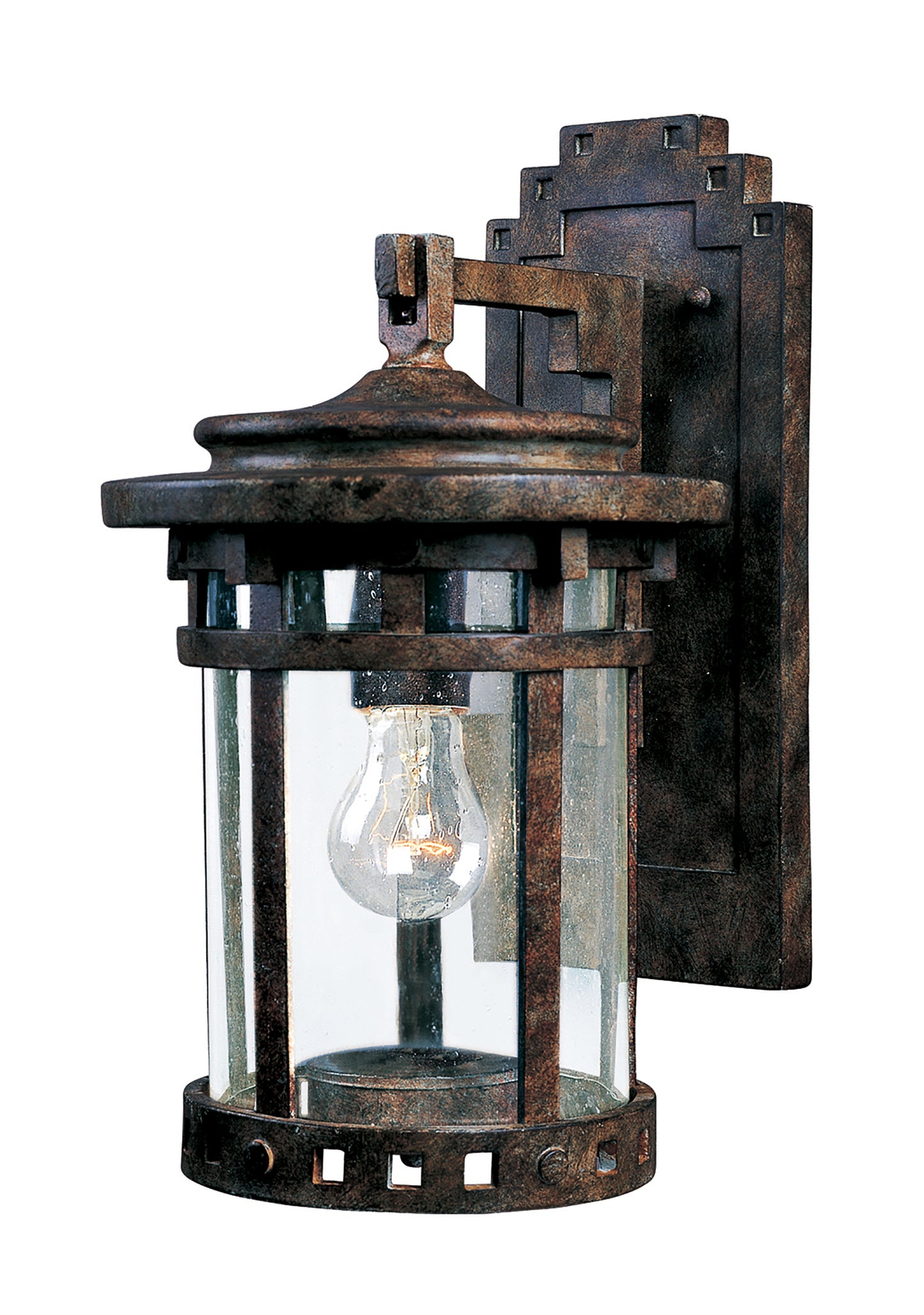 Santa Barbara VX Outdoor Wall Lantern Sienna by Maxim Lighting