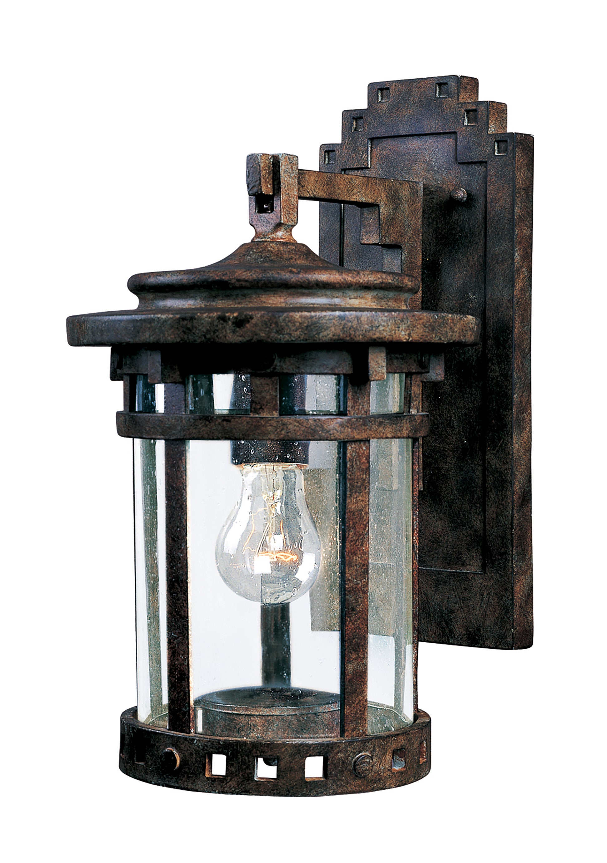 Santa Barbara VX Outdoor Wall Lantern Sienna by Maxim Lighting