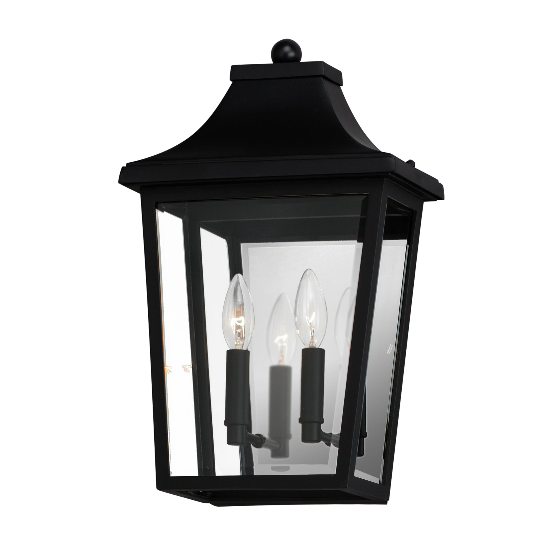 Sutton Place VX 2-Light Pocket Sconce Black by Maxim Lighting