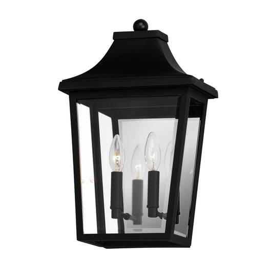 Sutton Place VX 2-Light Pocket Sconce Black by Maxim Lighting