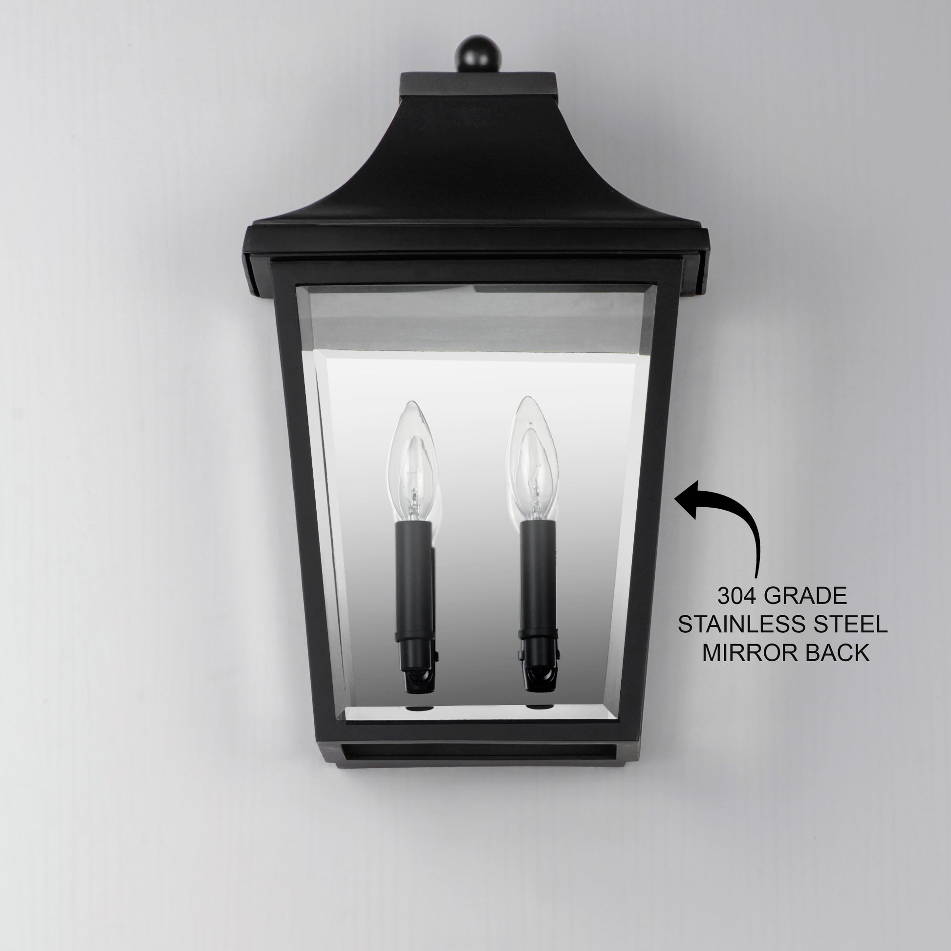 Sutton Place VX 2-Light Pocket Sconce Black by Maxim Lighting