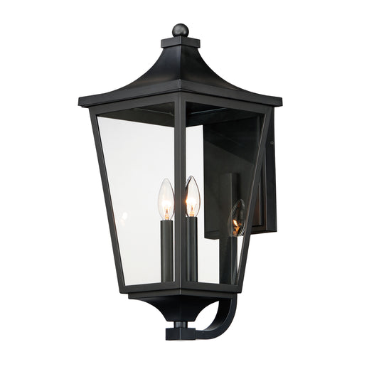 Sutton Place VX Large 2-Light Outdoor Sconce Black by Maxim Lighting