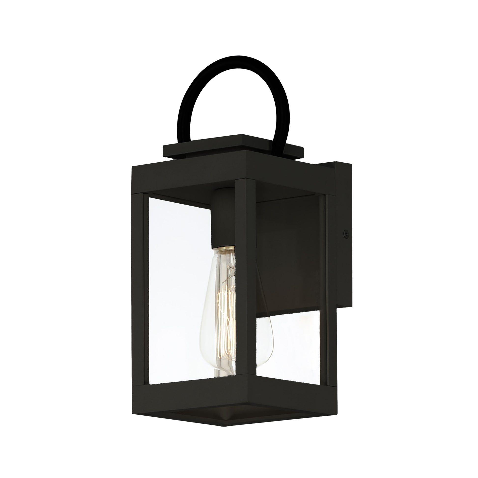 Nassau VX Outdoor Wall Lantern Black by Maxim Lighting