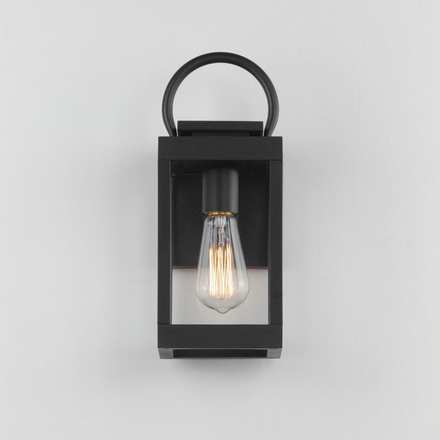 Nassau VX Outdoor Wall Lantern Black by Maxim Lighting