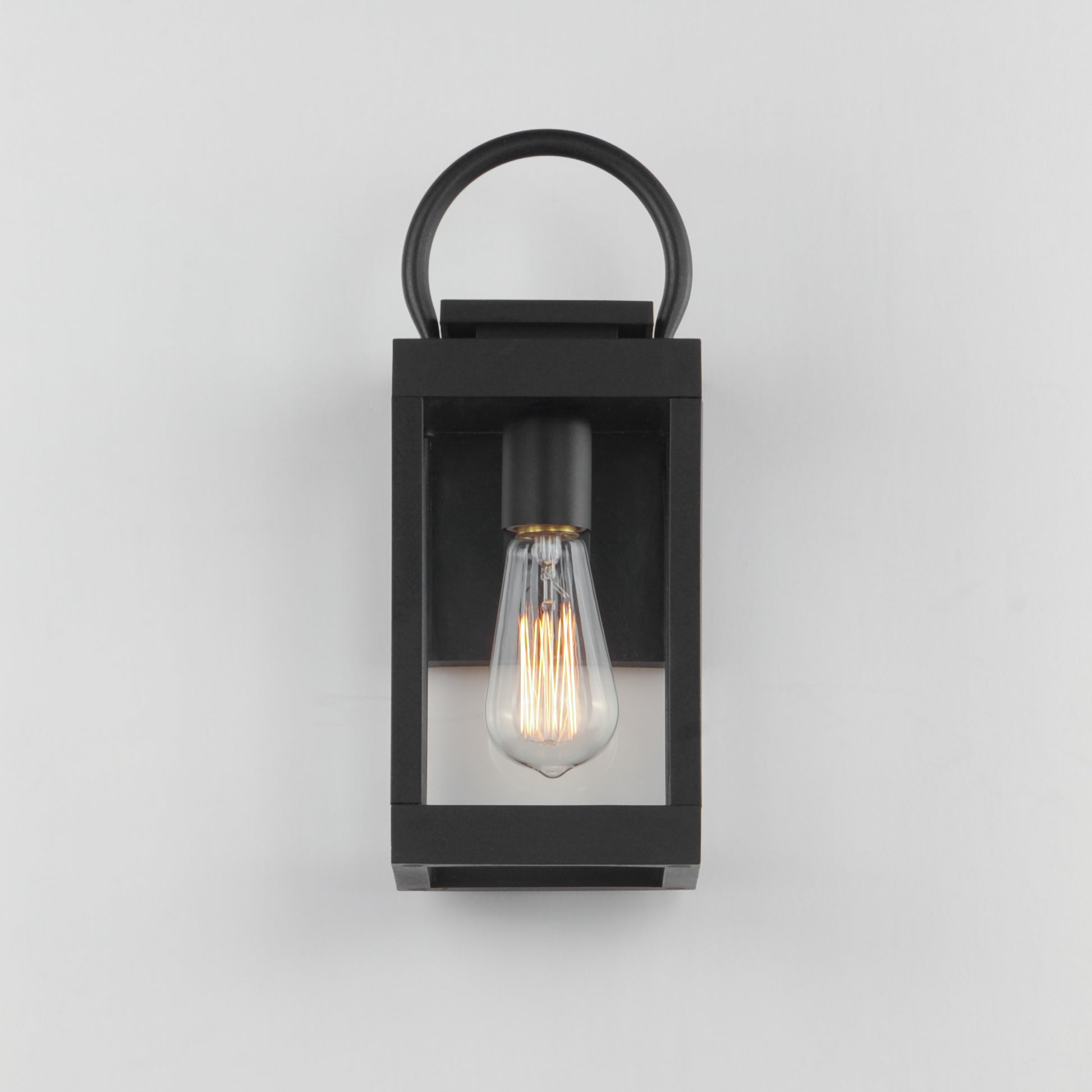 Nassau VX Outdoor Wall Lantern Black by Maxim Lighting