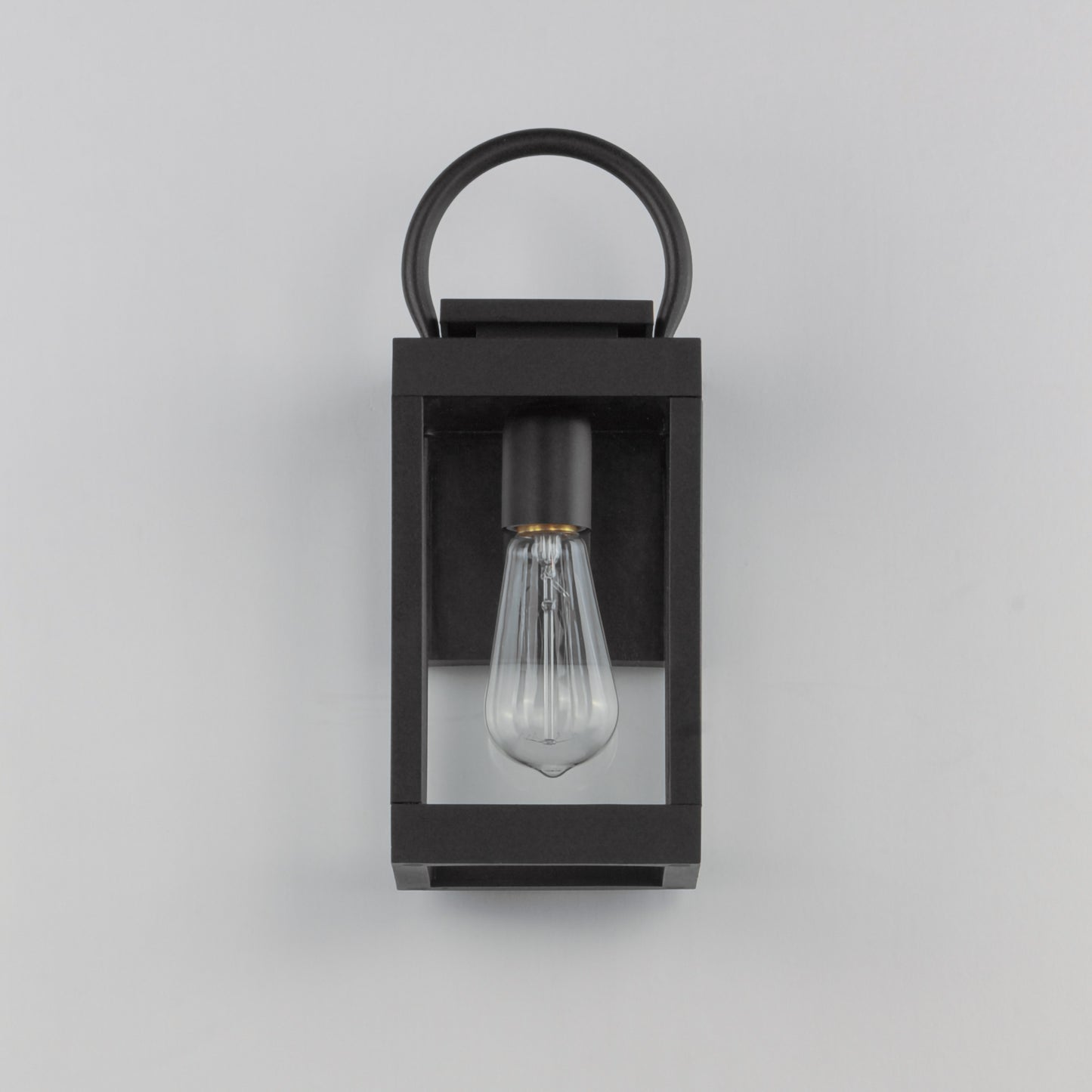 Nassau VX Outdoor Wall Lantern Black by Maxim Lighting