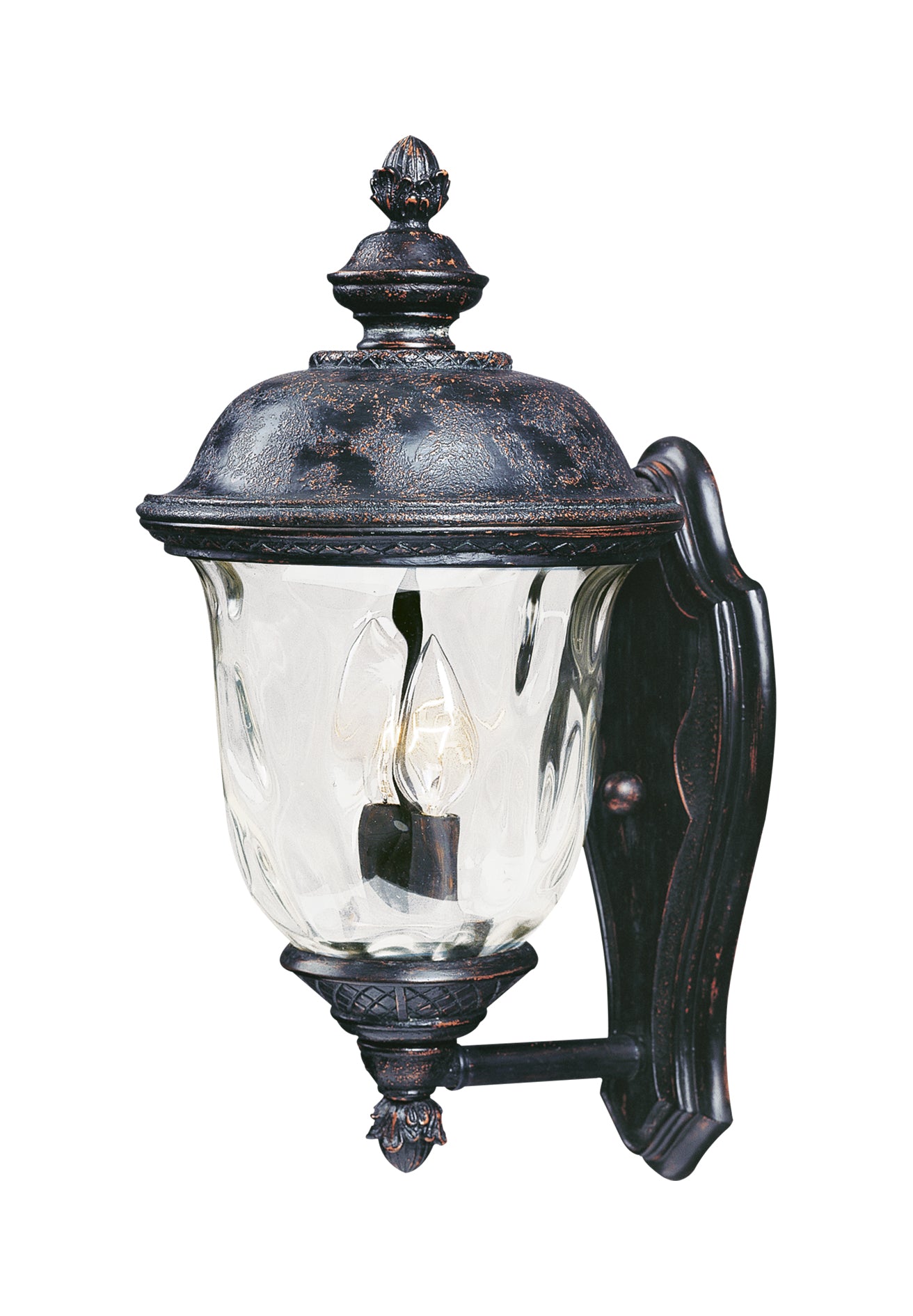 Carriage House VX 2-Light Outdoor Wall Lantern Oriental Bronze by Maxim Lighting