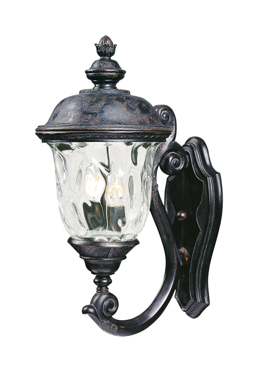 Carriage House VX 2-Light Outdoor Wall Lantern Oriental Bronze by Maxim Lighting