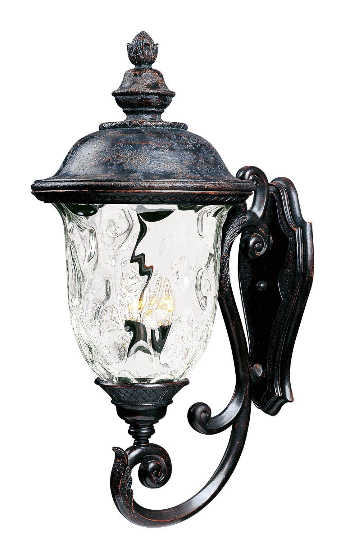 Carriage House VX 3-Light Outdoor Wall Lantern Oriental Bronze by Maxim Lighting