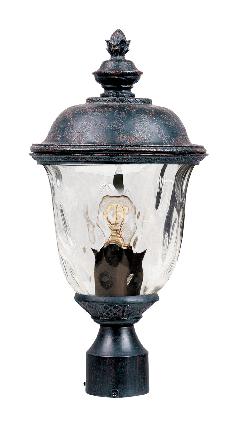 Carriage House VX Outdoor Pole/Post Lan Oriental Bronze by Maxim Lighting