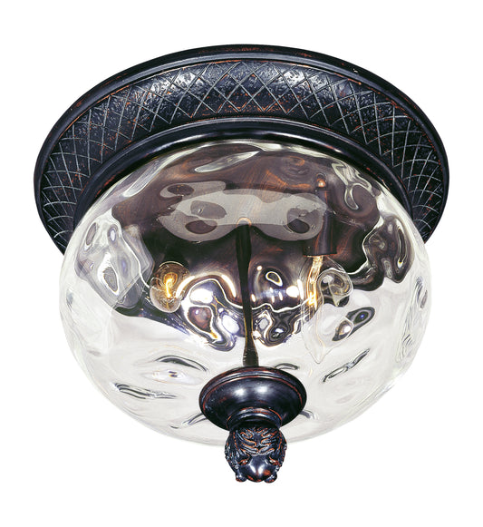 Carriage House 2-Light Outdoor Ceiling Mount Oriental Bronze by Maxim Lighting