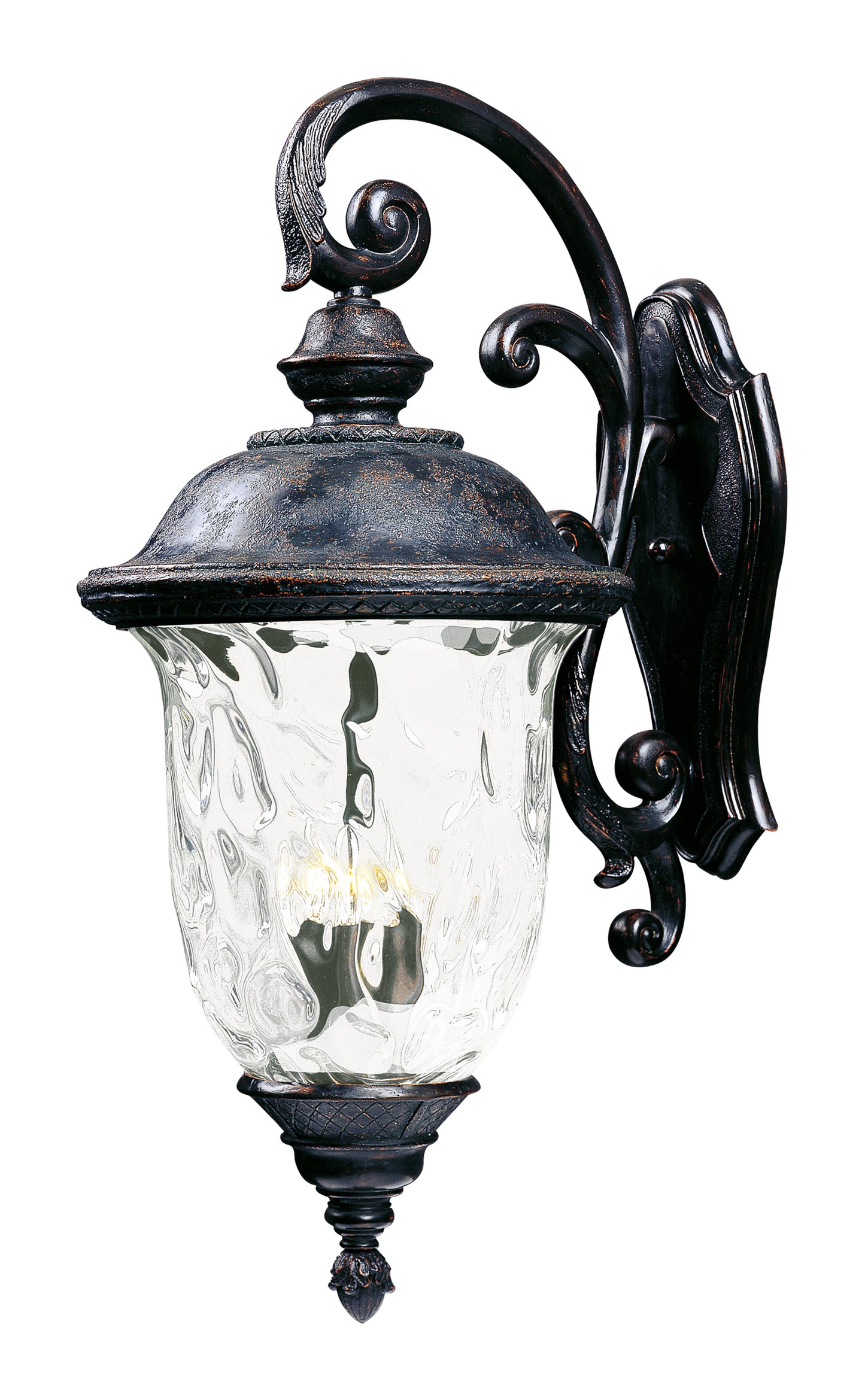 Carriage House VX 3-Light Outdoor Wall Lantern Oriental Bronze by Maxim Lighting