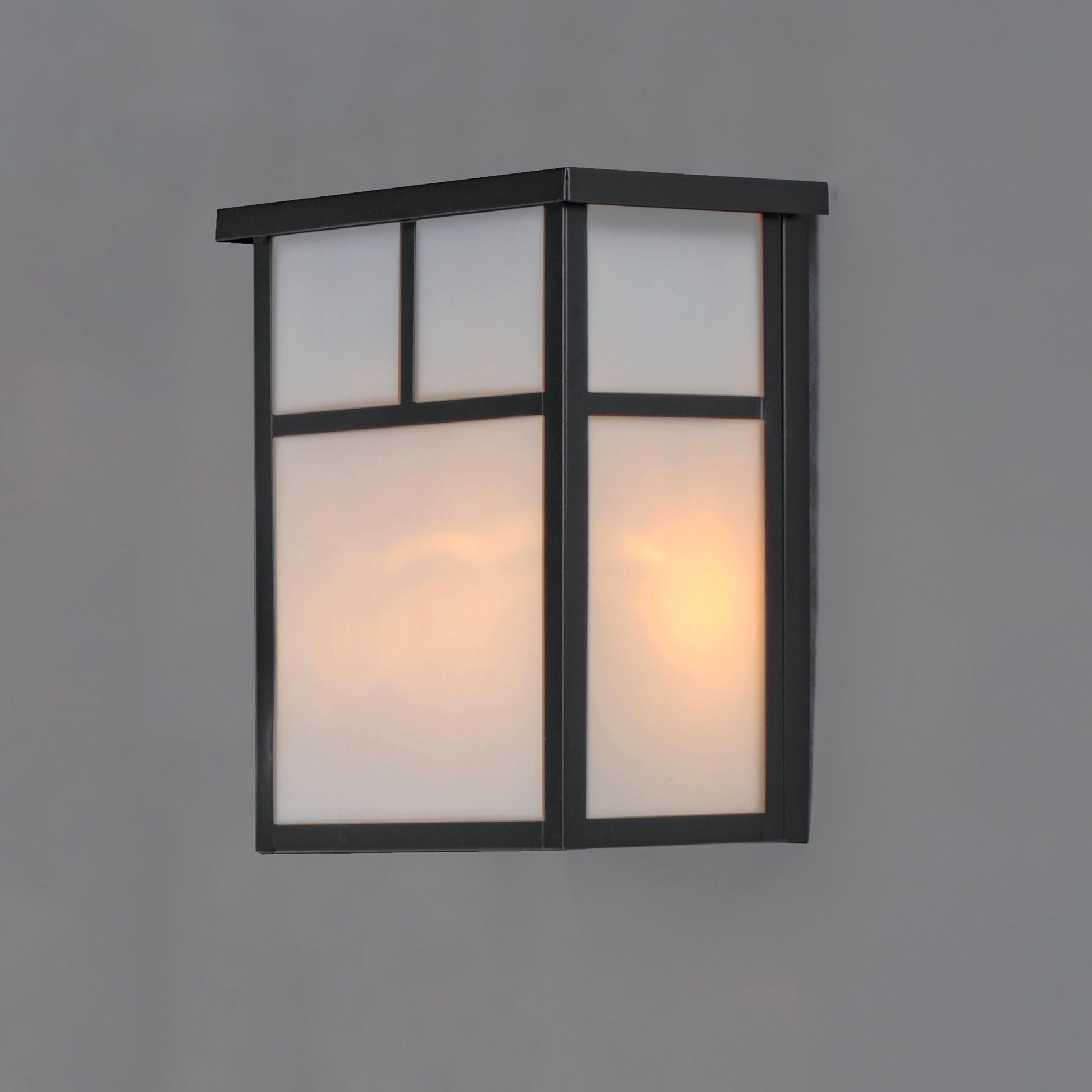 Coldwater 2-Light Outdoor Wall Lantern Black by Maxim Lighting
