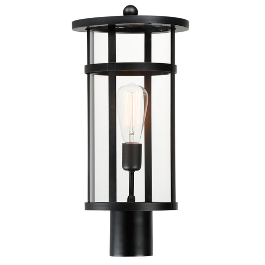 Clyde VX VX Post Lantern Black by Maxim Lighting